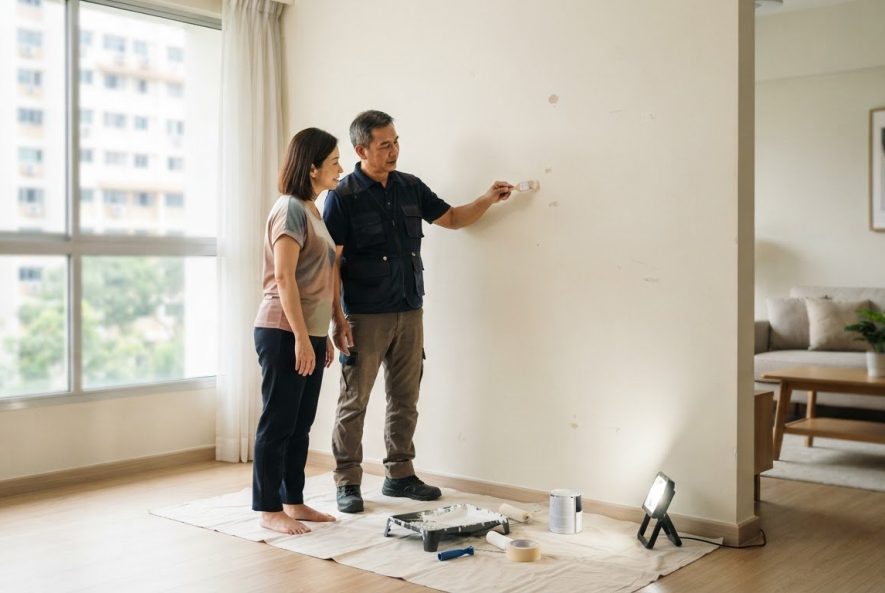 Pre-Sale HDB Touch-Up Painting: A Practical Seller’s Guide