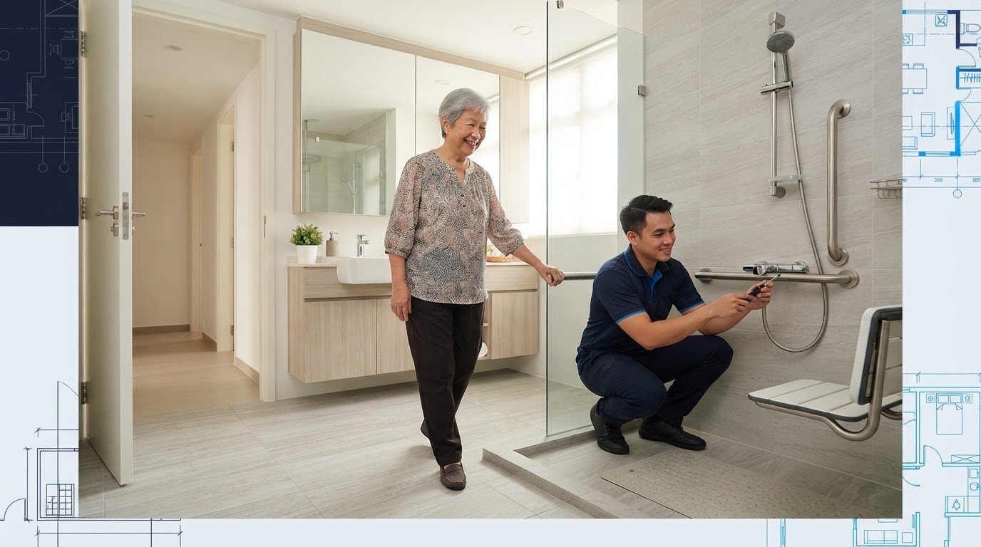 Elderly Home Safety Modifications Singapore: What EASE Covers and What You Pay