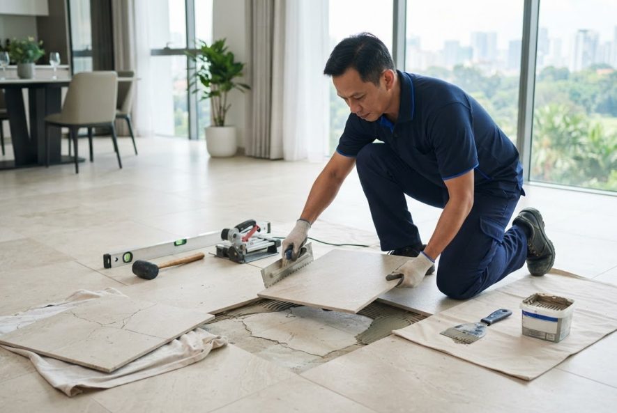 Floor Tile Replacement Singapore: How to Choose the Right Fix